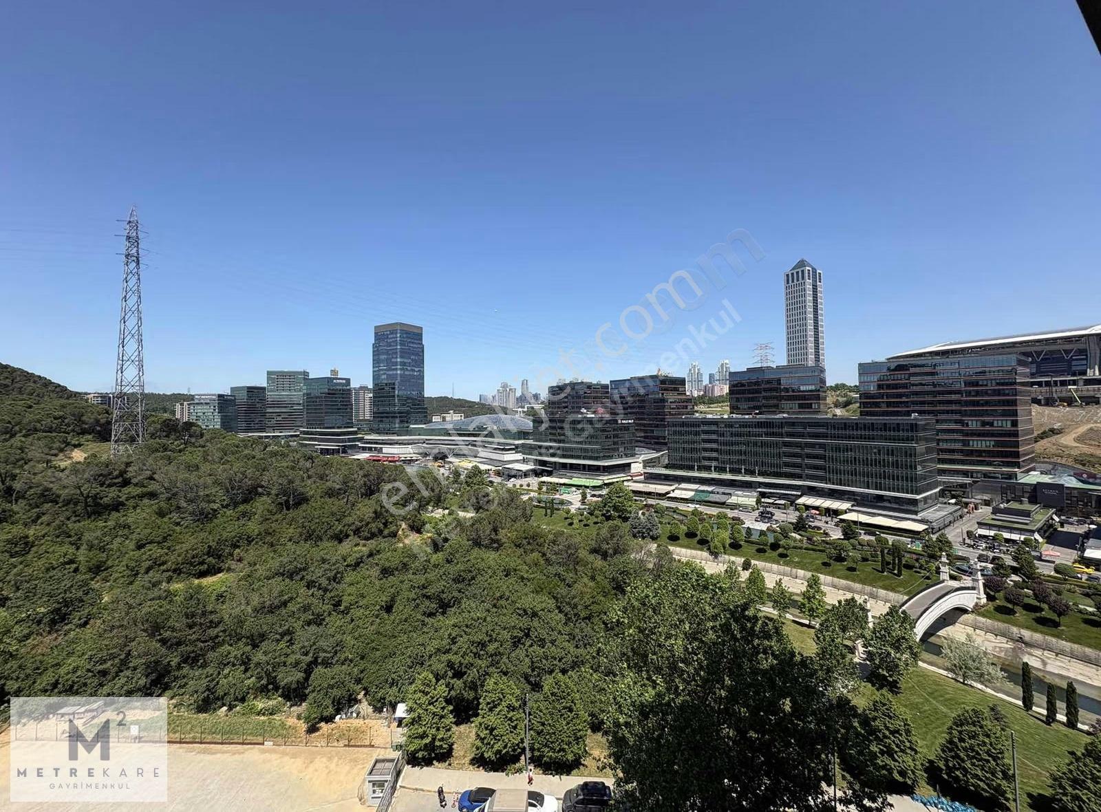 Vadistanbul Teras 4+1 Boş Kiralık Daire Orman Ve Avm Cephe - Görsel 25