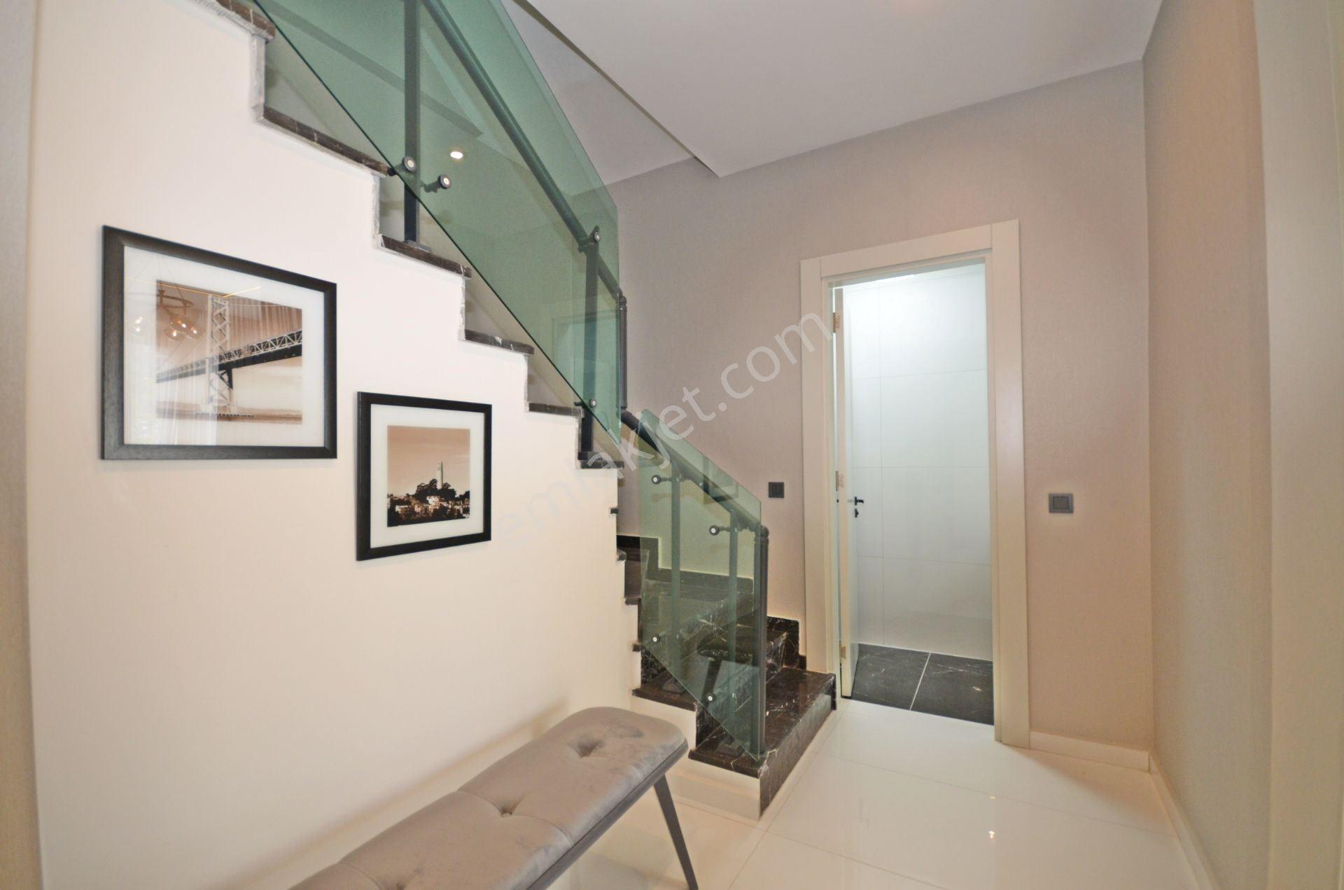 Alanya Kargıcak Lüks Sitede Full Eşyalı Bahçe Dubleks 2+1 Satılık Daire - Görsel 9