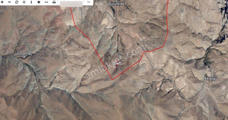 Erzincan İliç'de 6.641 Metrekare Tek Parça Tarla - Görsel 2