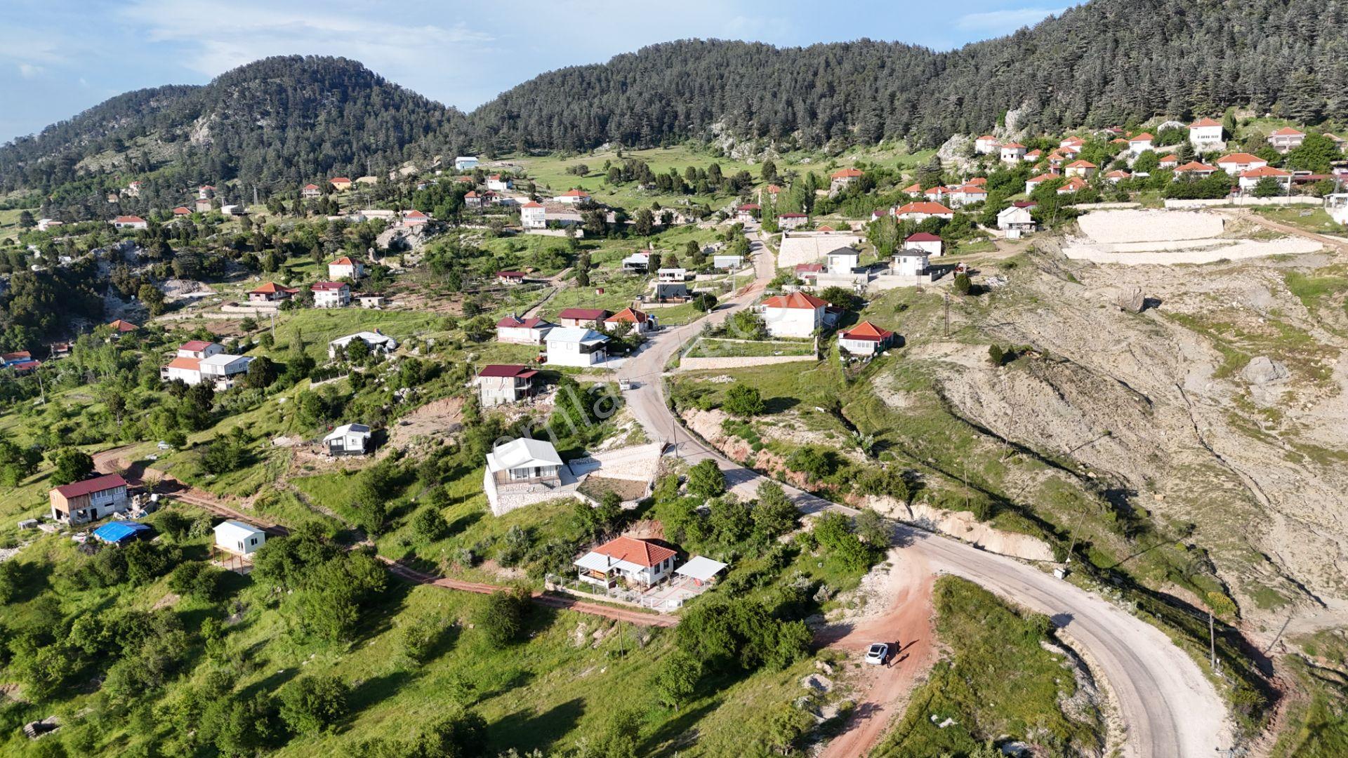 Antalya Söğüt Cuması Yaylasında Müstakil Ev (yapı Kayıt Belgeli) - Görsel 31