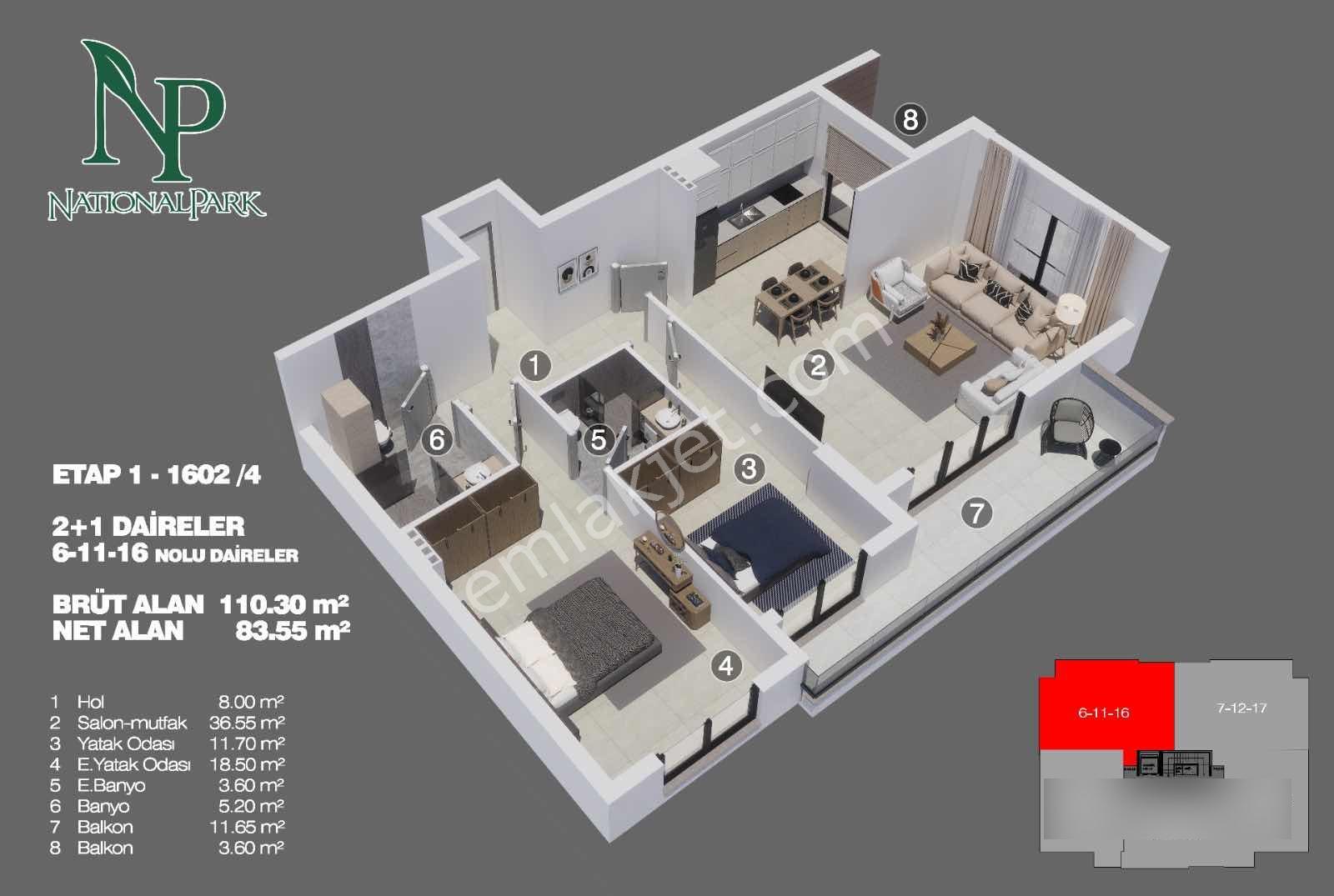 National Park Houses'ta Havuzlu Ve Güvenlikli,daire Seçenekekli - Görsel 22