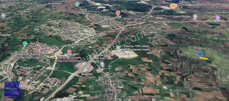 Sakarya Serdivan Şehir Hastanesine Yakın Satılık Arazi - Görsel 10