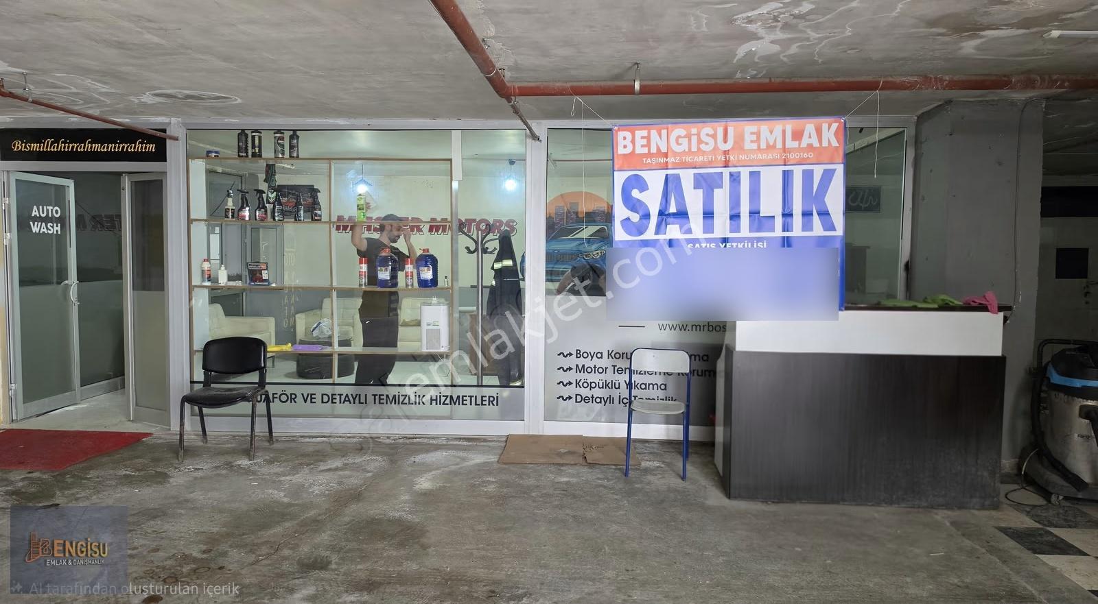 75 Cadde Üzeri Plazada Devren Satılık Oto Yıkama