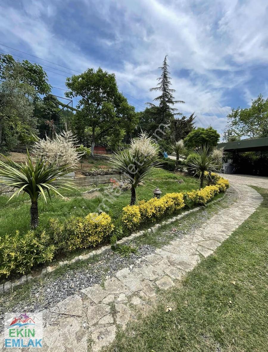 Beykoz Anadolufeneri Kabakozda 4 Dönüm Arsa İcinde Satılık Villa - Görsel 23