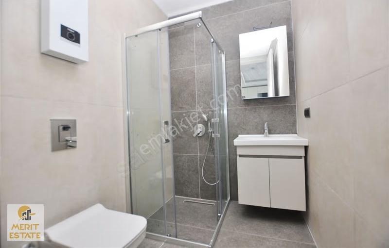 Mahmutlar Merkez Beyaz Eşyası Mevcut Kiralık Lüks 1+1 Daire - Görsel 6