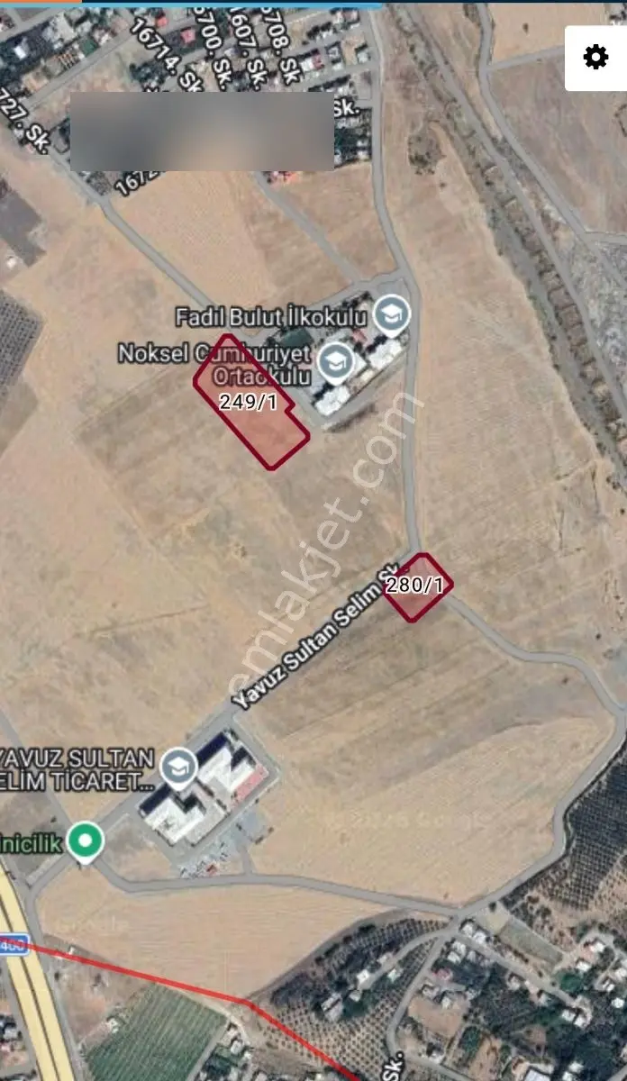Sahibinden, Osmaniye Çardak'da Yatırımlık Toplam 622 M2 Arsa