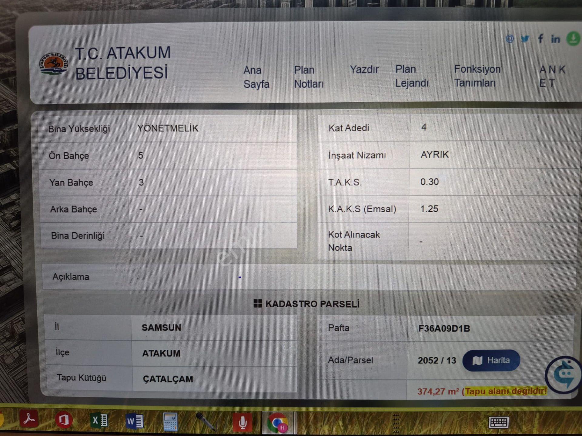 Amazon'dan Çatalçam'da 4 Kata İmarlı 374 M2 Satılık Fırsat Arsa - Görsel 21