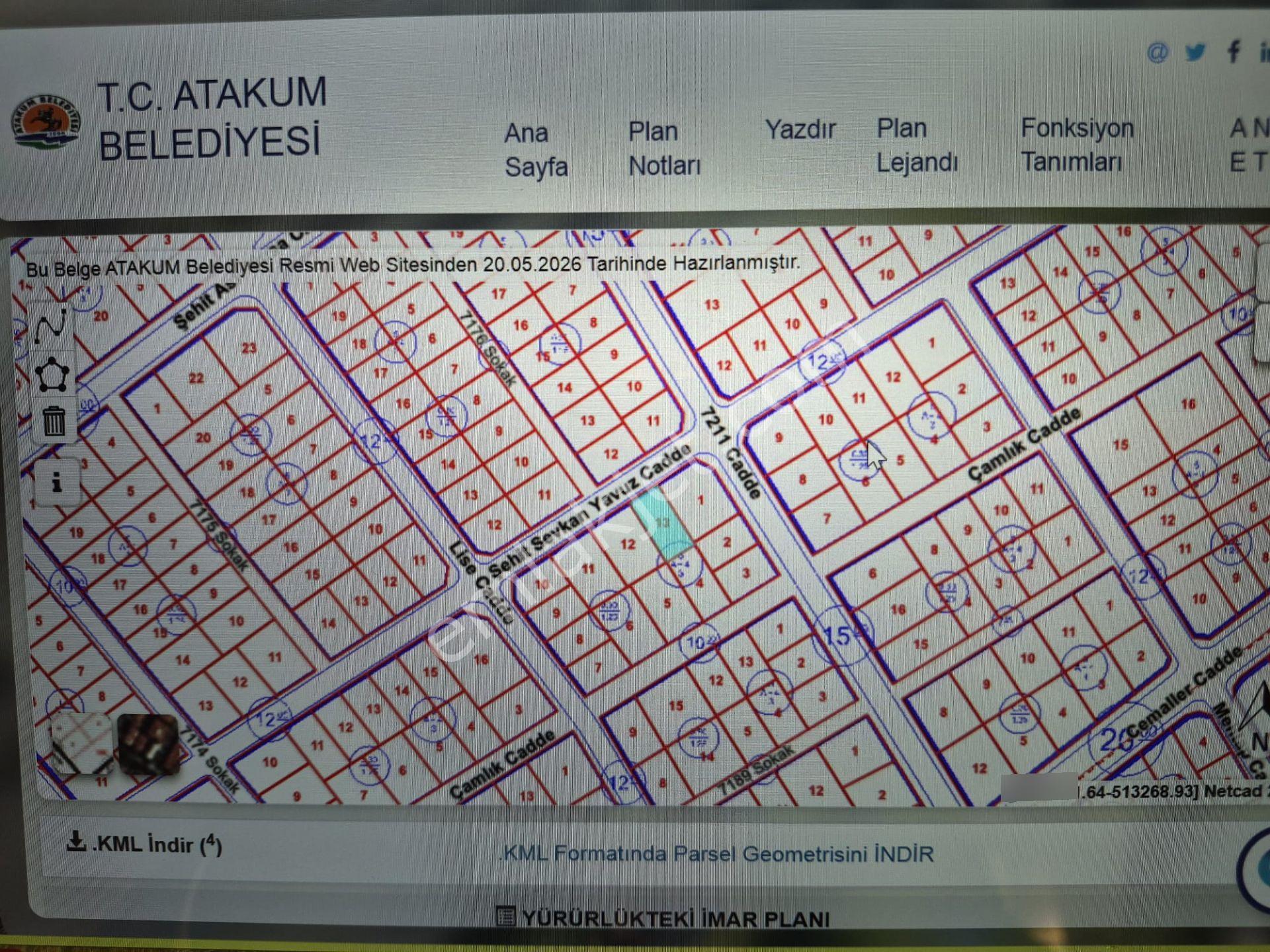 Amazon'dan Çatalçam'da 4 Kata İmarlı 374 M2 Satılık Fırsat Arsa - Görsel 20