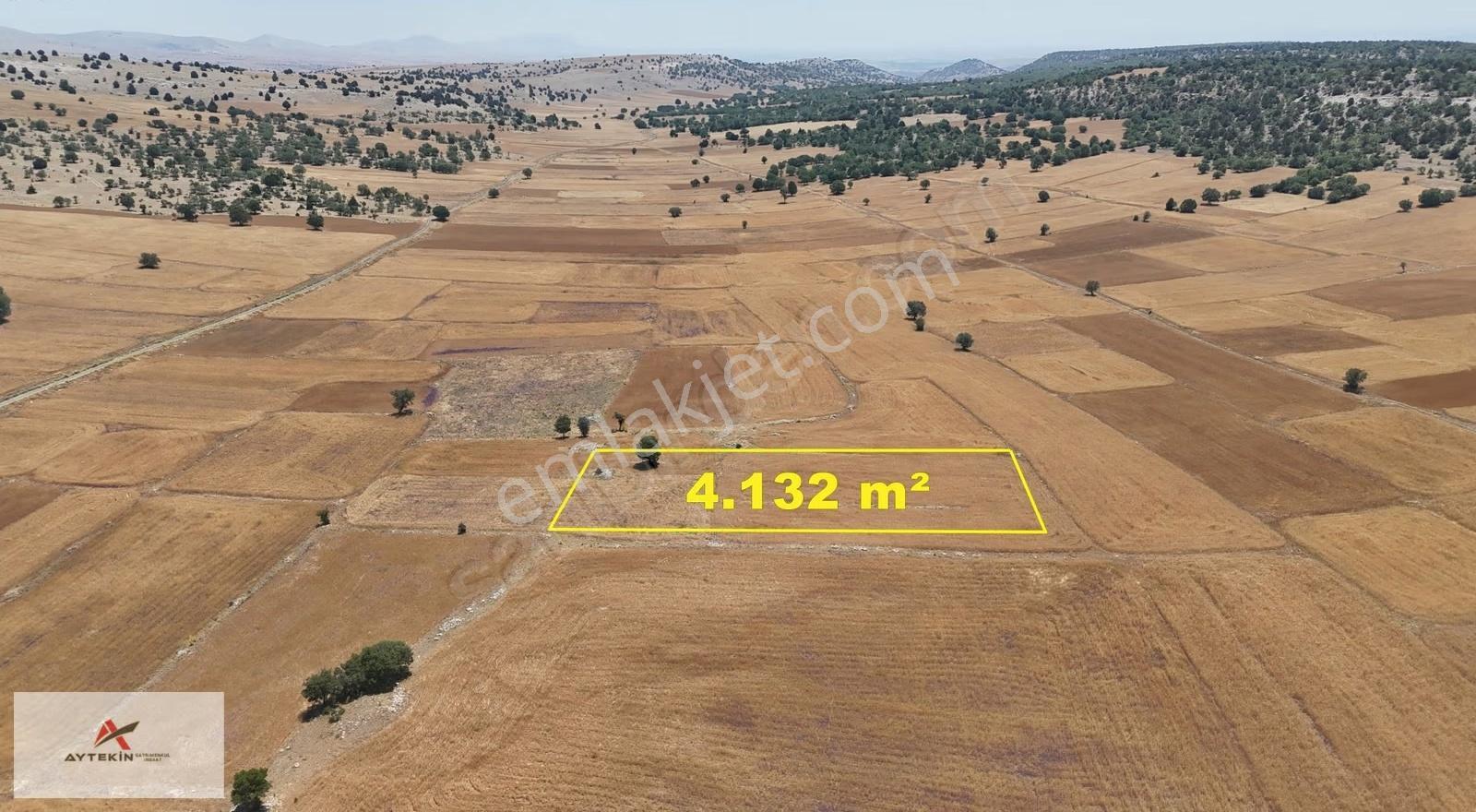 Meram Kilistra Mahallesinde 4.132 M² Müstakil Tapulu Tarla - Görsel 8
