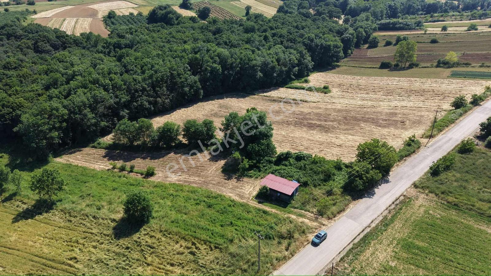 Plajlara 10 Km Mesafede 2 Dönüm %5 İmarlı Asfalt Cephe Arazi - Görsel 13