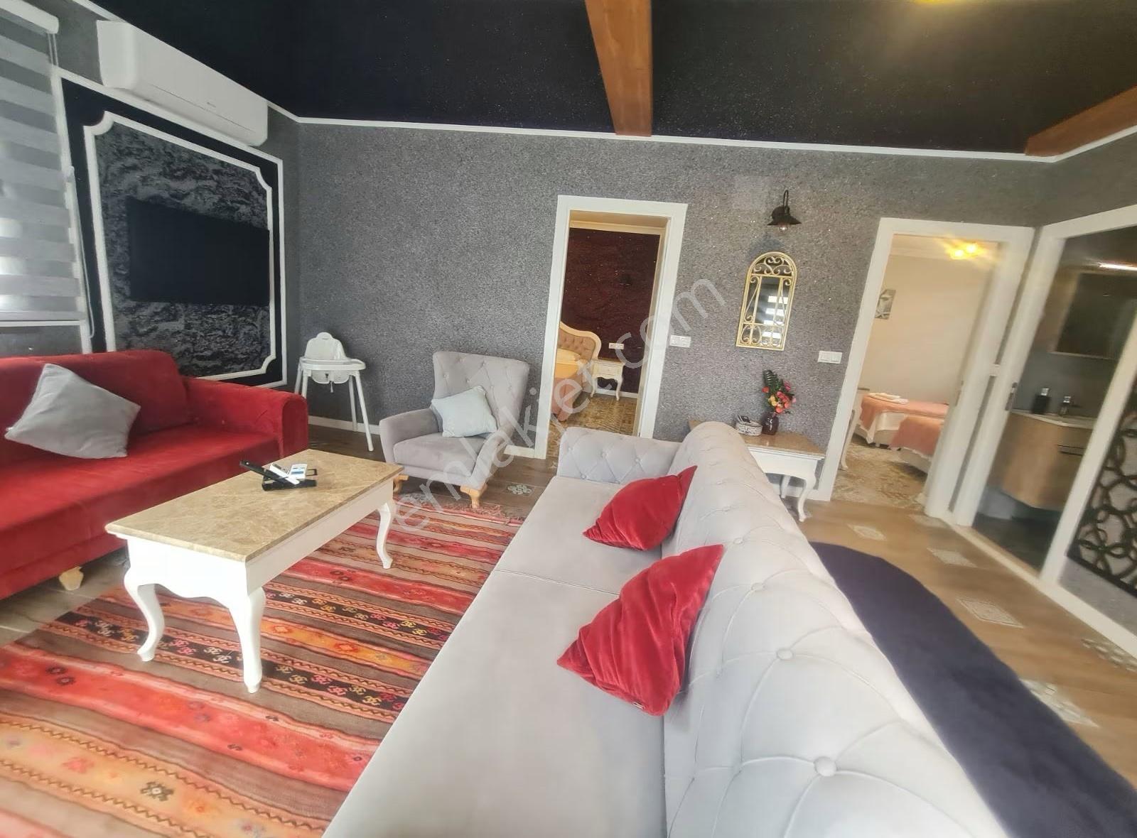 Kayaköyde Kısa Dönem Eşya Lı Havuzlu Villa. - Görsel 12