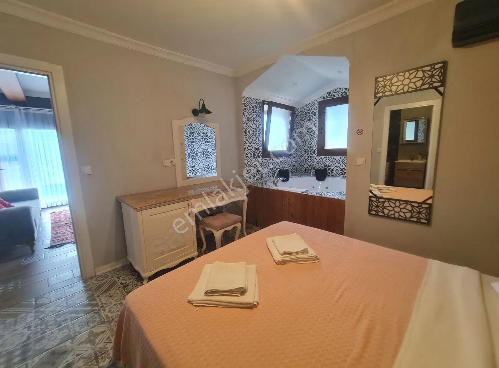 Kayaköyde Kısa Dönem Eşya Lı Havuzlu Villa. - Görsel 26