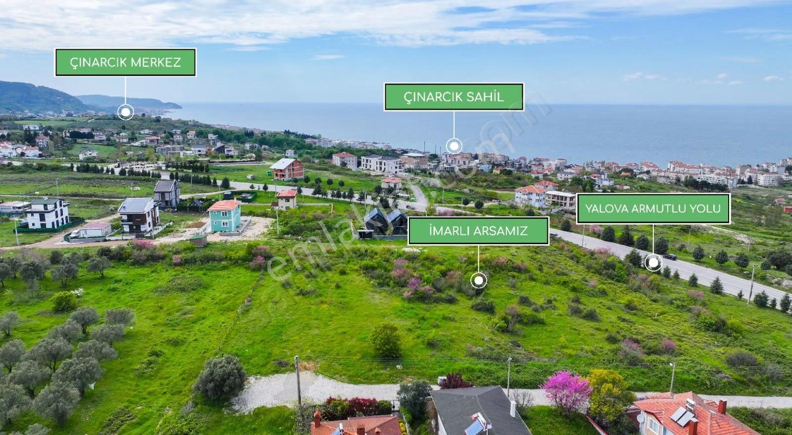 Yalova Çınarcık Çalıca Deniz Gören Villa İmarlı Arsa - Görsel 12