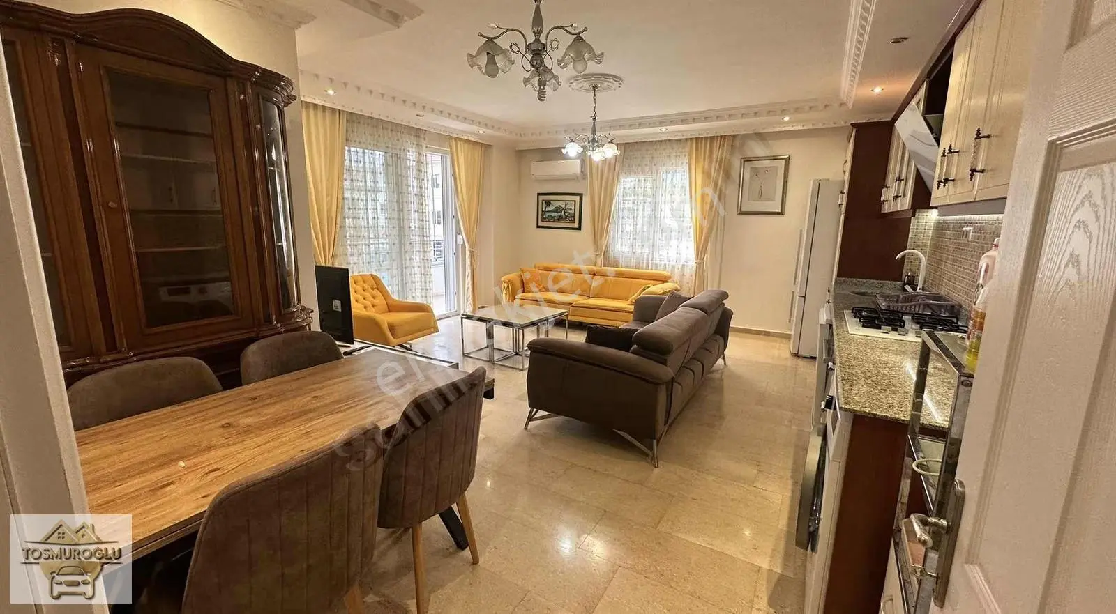 Alanya Mahmutlar'da 2+1 Kiralık Eşyalı Daire - Görsel 3