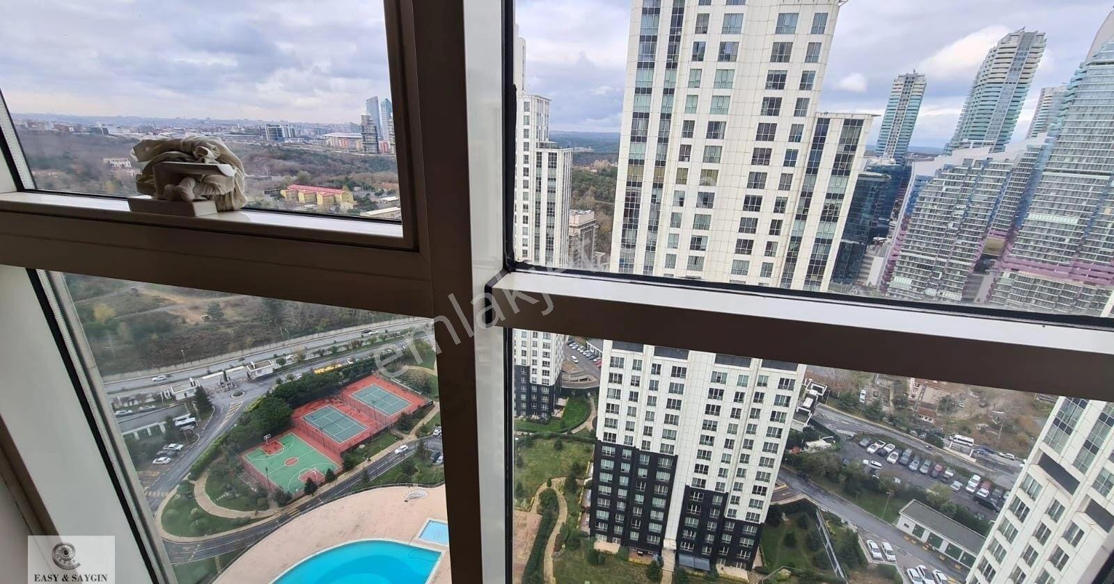 Maslak Mashattan Sitesinde 4+1 Boş Satılık Alçak Kat Daire Havuz Manzaralı - Görsel 2