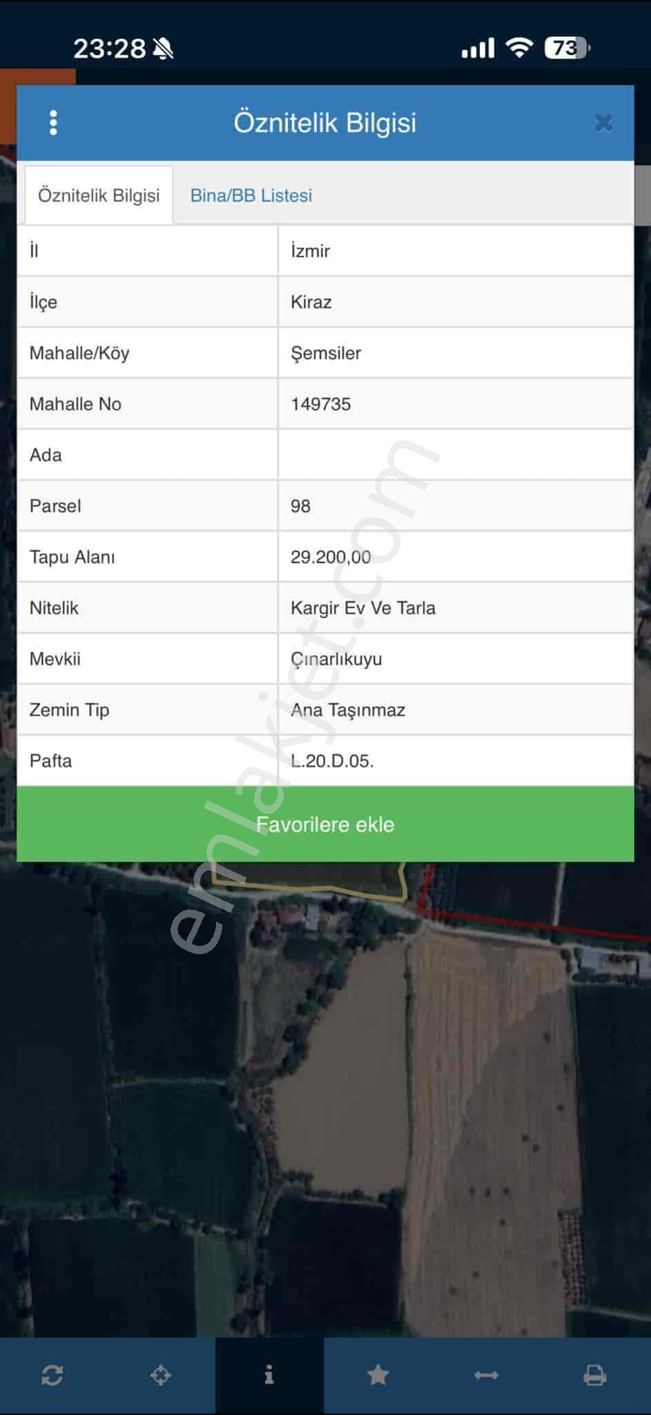 İzmir Kiraz Şemsilerde Satılık Ev Ve Tarla - Görsel 7