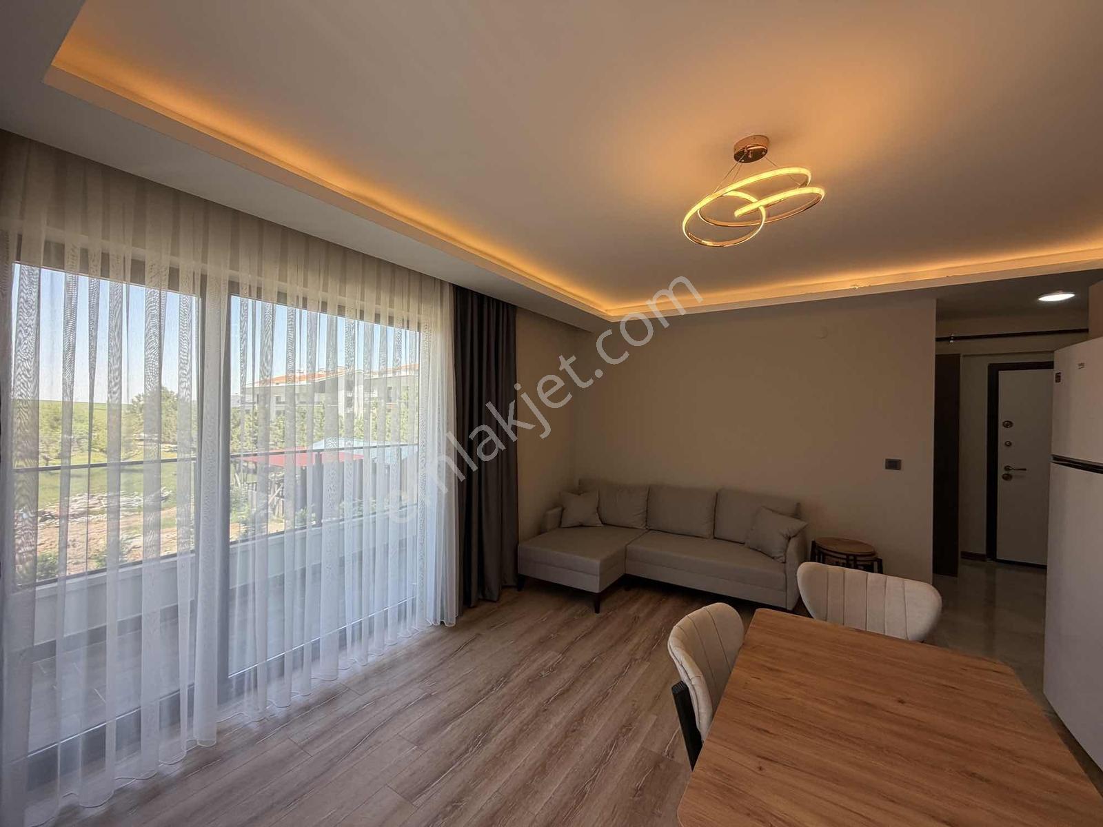 İncek'te Site İçi Kapalı Otoparklı Sıfır Eşyalı Kiralık 2+1 - Görsel 33