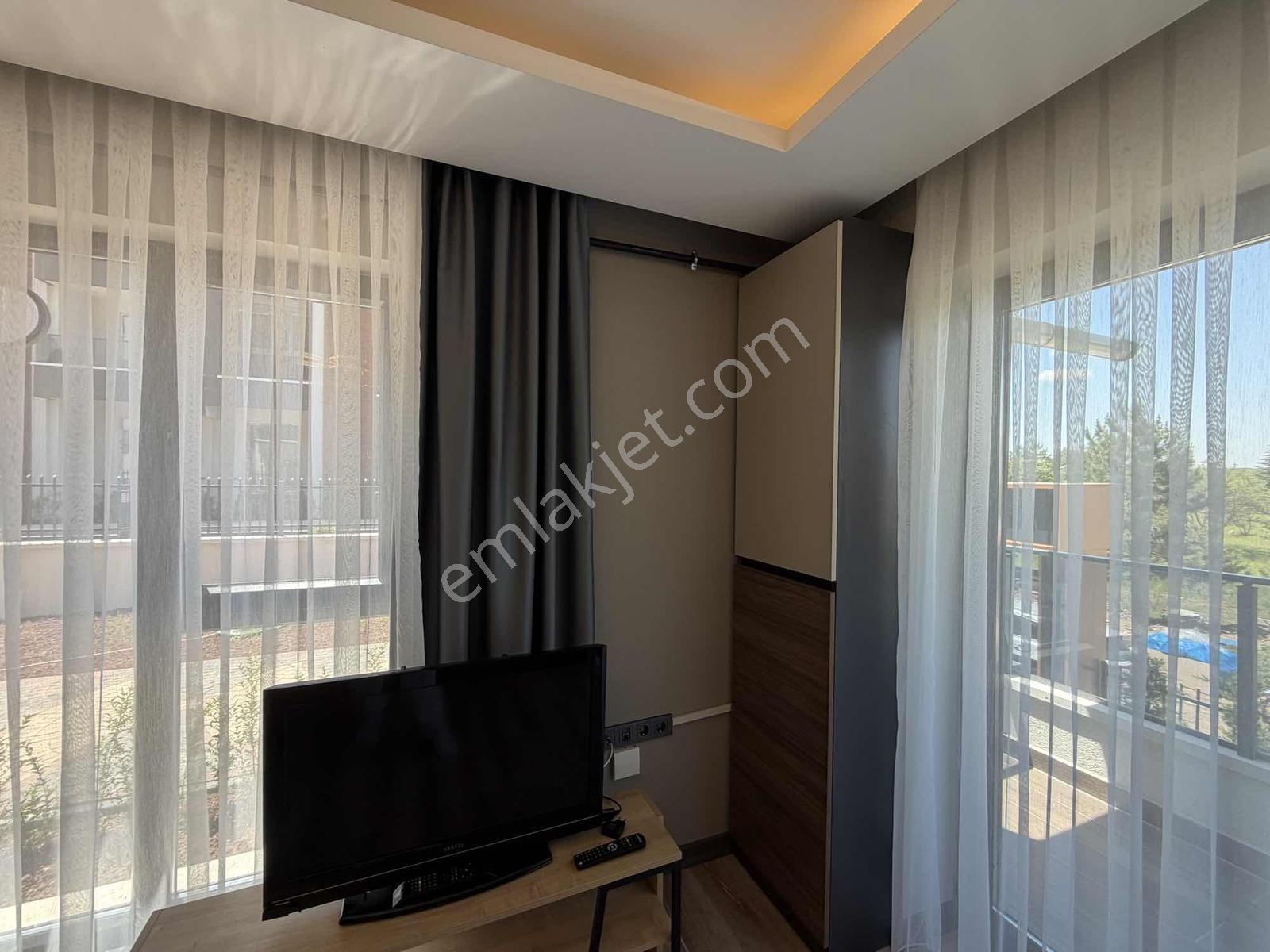İncek'te Site İçi Kapalı Otoparklı Sıfır Eşyalı Kiralık 2+1 - Görsel 20