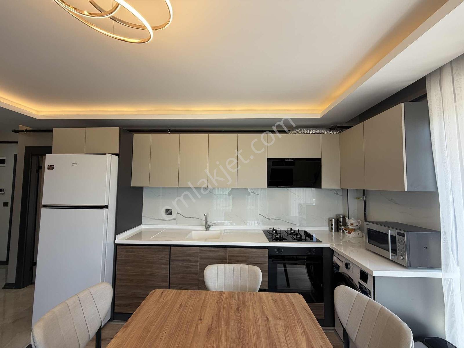 İncek'te Site İçi Kapalı Otoparklı Sıfır Eşyalı Kiralık 2+1 - Görsel 26