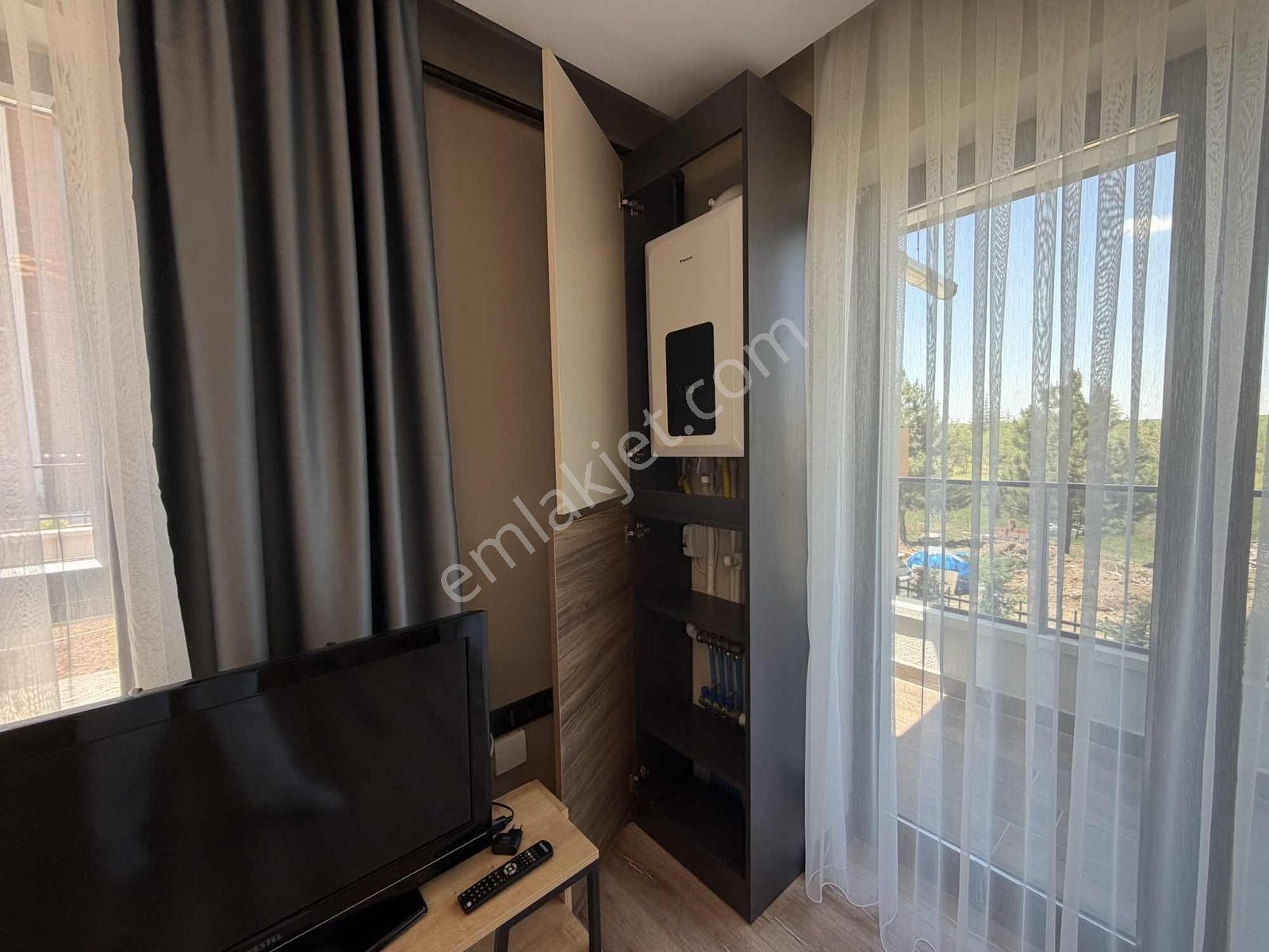 İncek'te Site İçi Kapalı Otoparklı Sıfır Eşyalı Kiralık 2+1 - Görsel 12