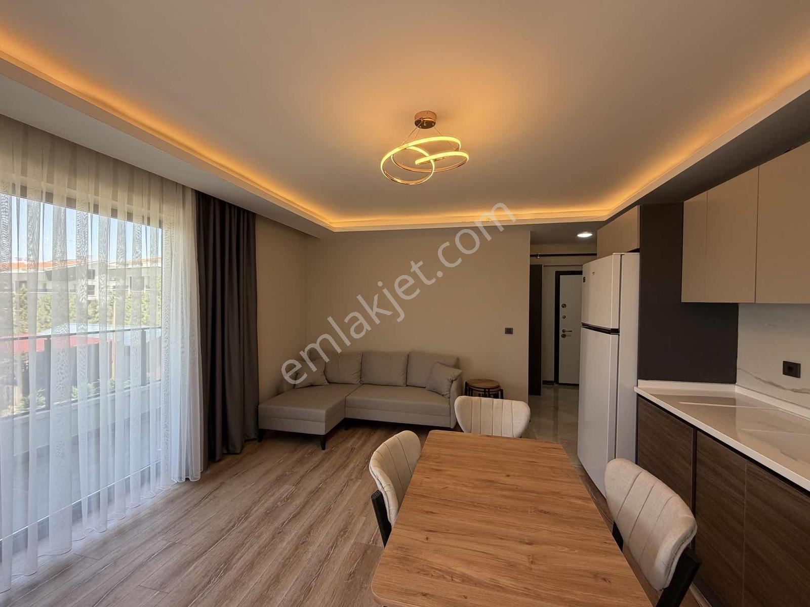 İncek'te Site İçi Kapalı Otoparklı Sıfır Eşyalı Kiralık 2+1 - Görsel 31