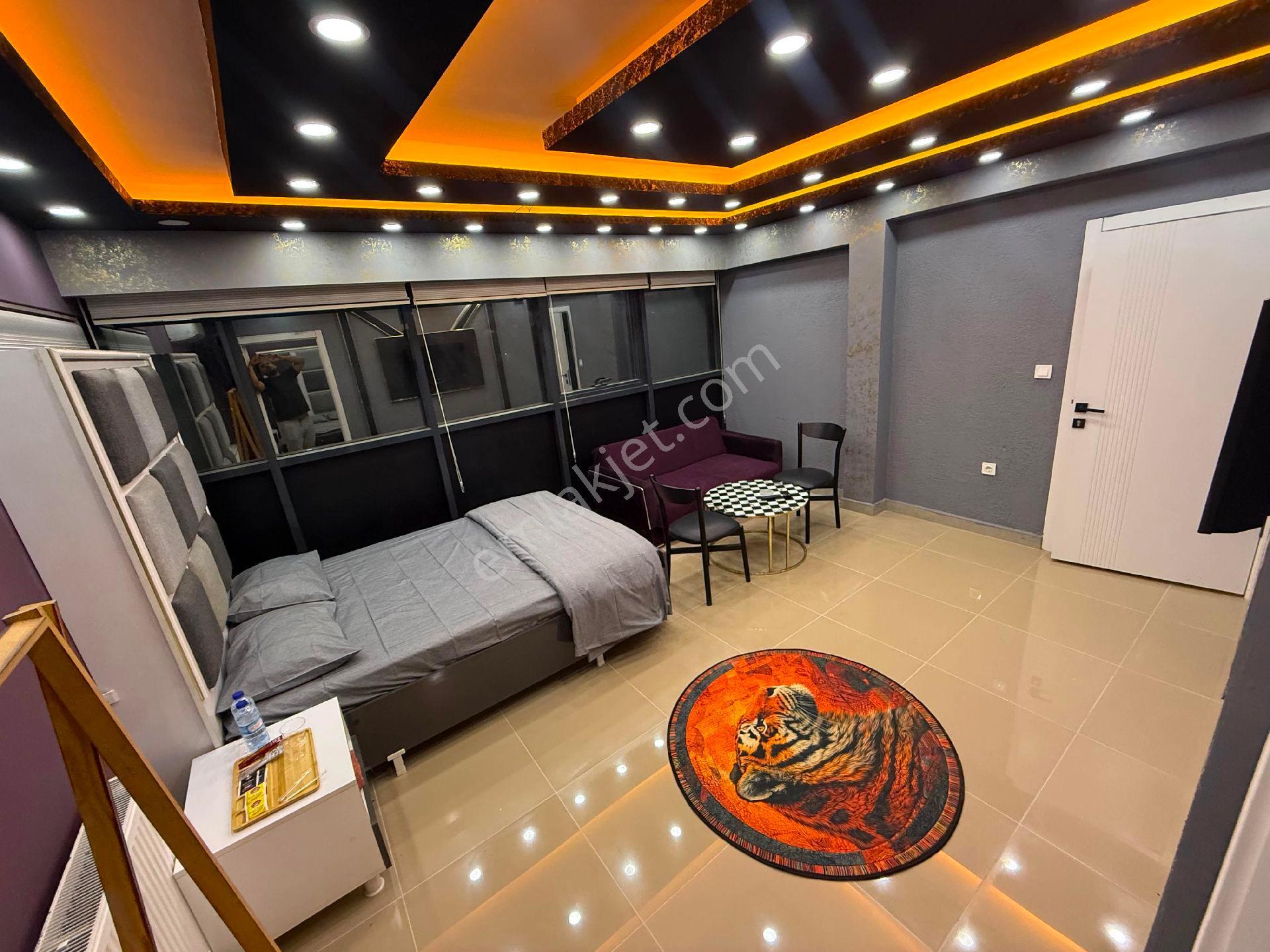 Yenimahlle Merkezde Günlük Kiralık Vip Sıfır Jakuzili Daireler - Görsel 18