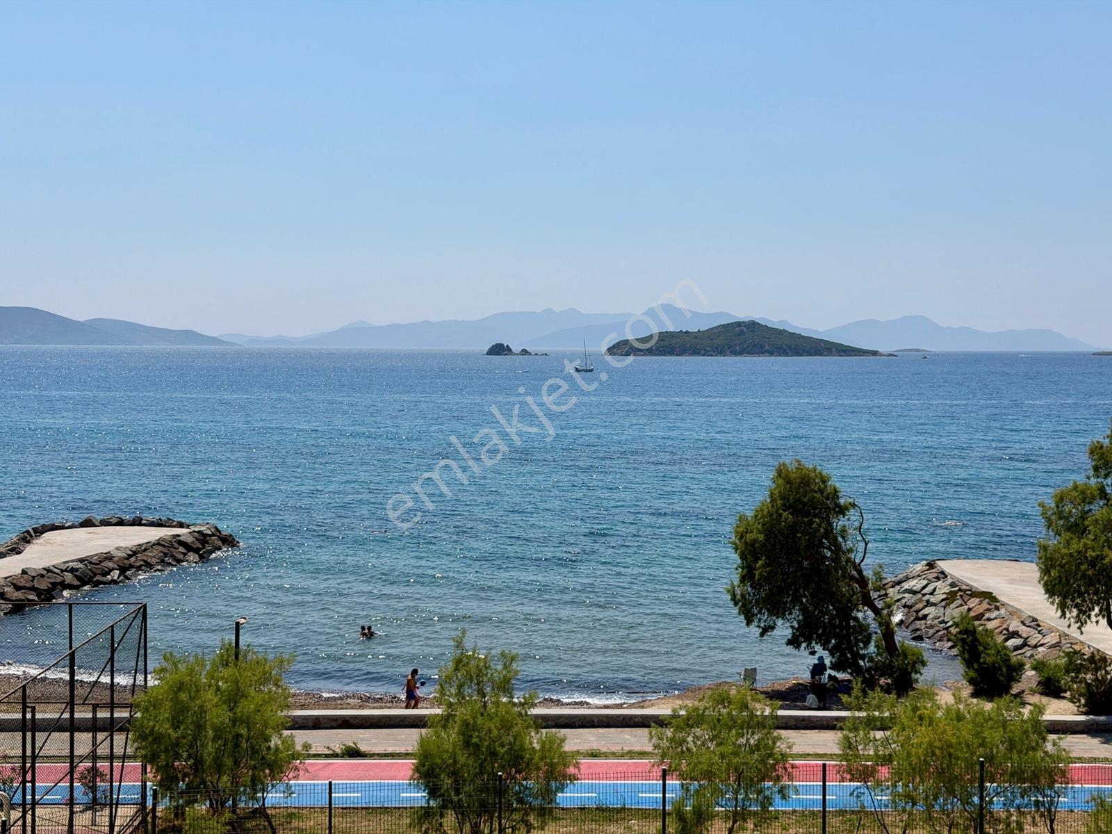 Turgutreis Yalıda Denize Sıfır Muhteşem Manzaralı Havuzlu Daire - Görsel 33