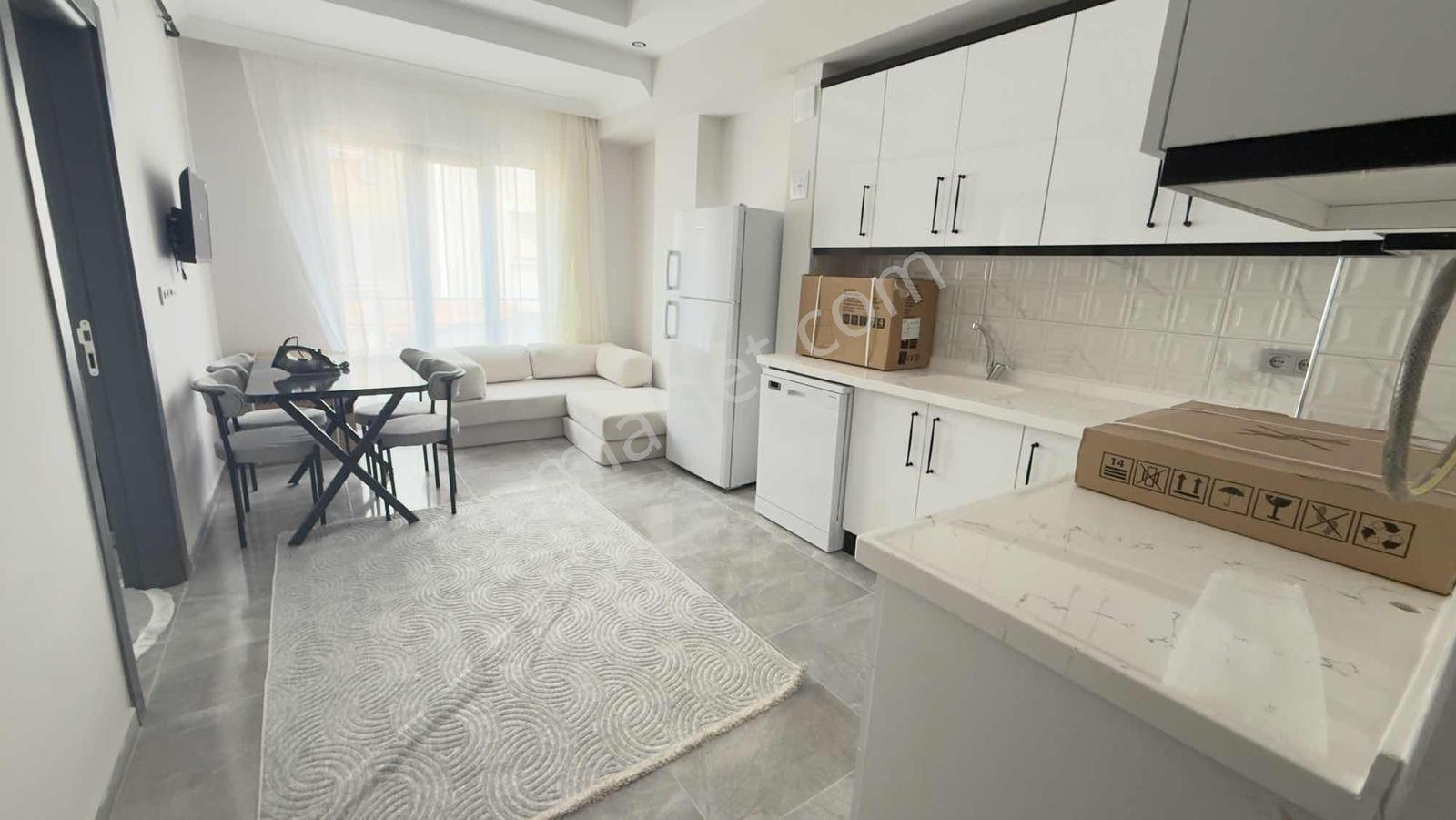 Burhan Erdayı İlkokulunun Yanında Kiralık Eşyalı 1+1 Sıfır Daire - Görsel 14