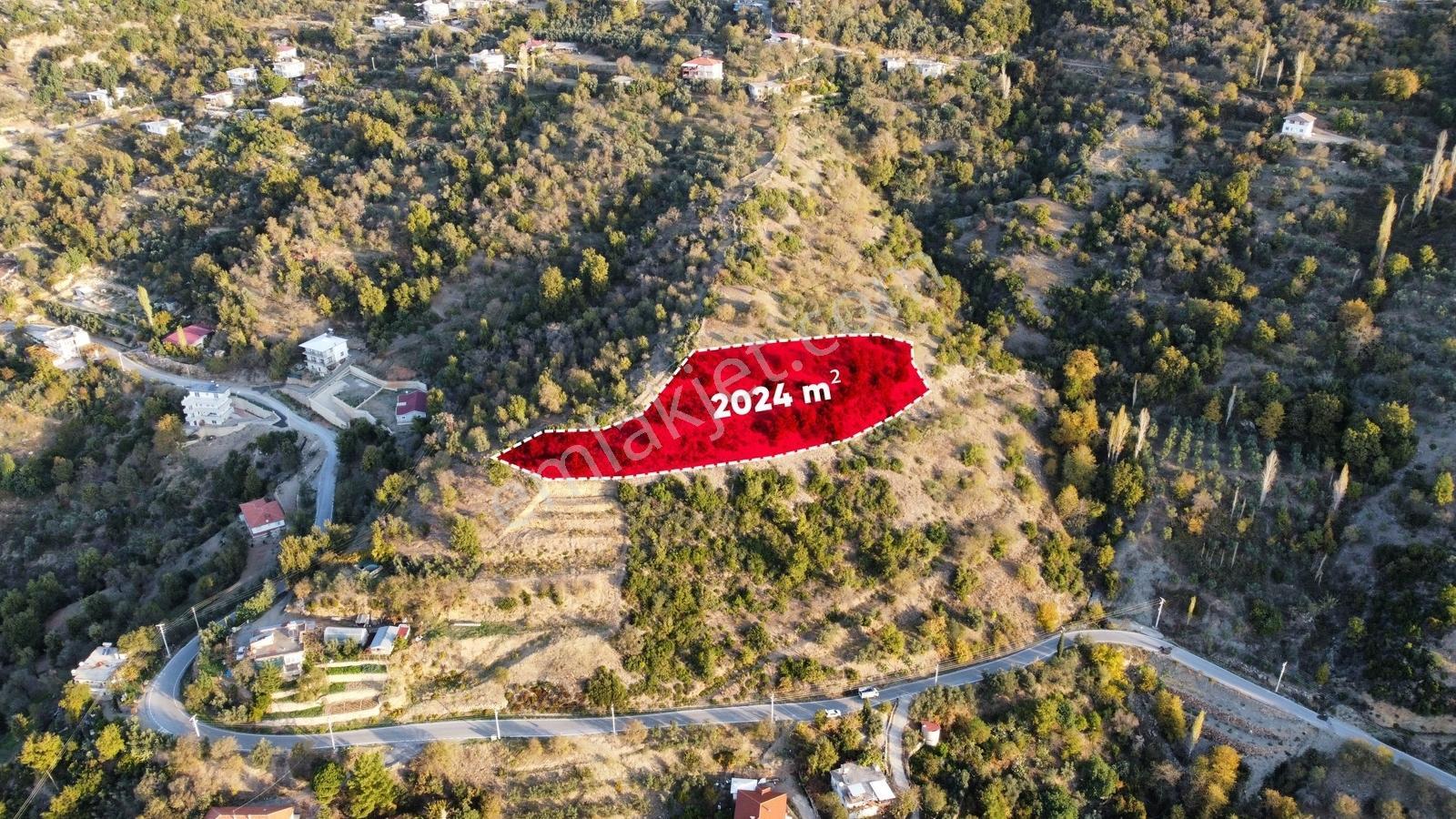 Alanya Yenice Deniz Manz Tek Tapu Resmi Yol 2024m2 Satılık Tarla - Görsel 2