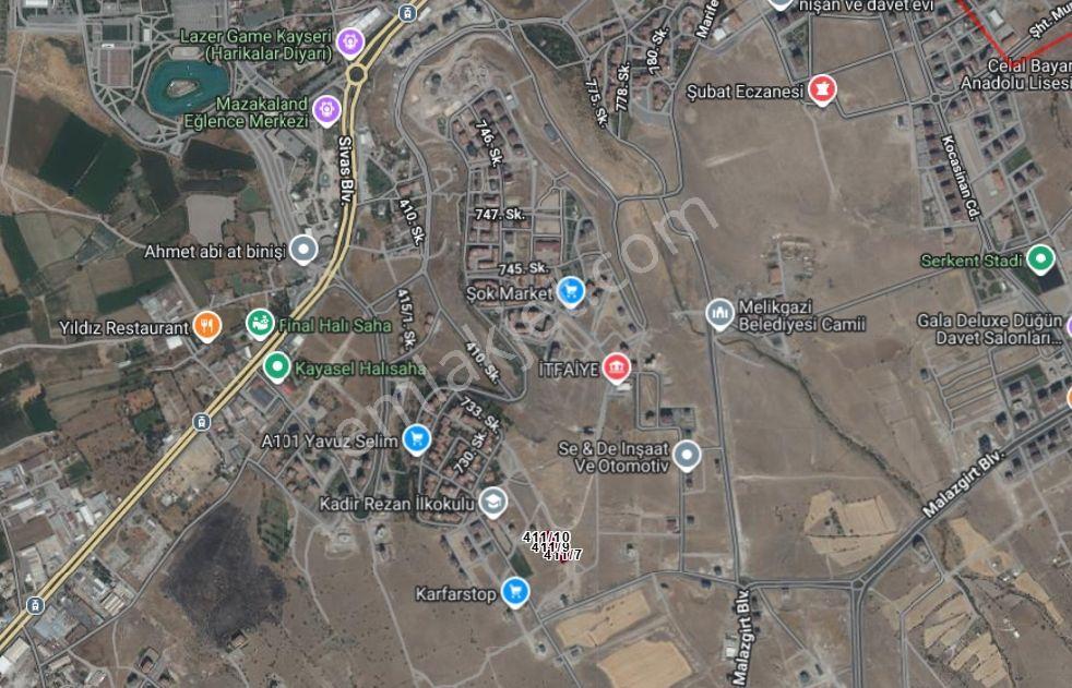 Satılık Konut Parseli Melikgazi Bahçelievler - Görsel 6