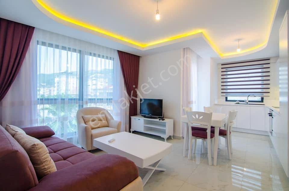 Alanya Kleopatra'da İkamete Uygun Lüks Sitede Eşyalı 2+1 Satılık Daire - Görsel 2