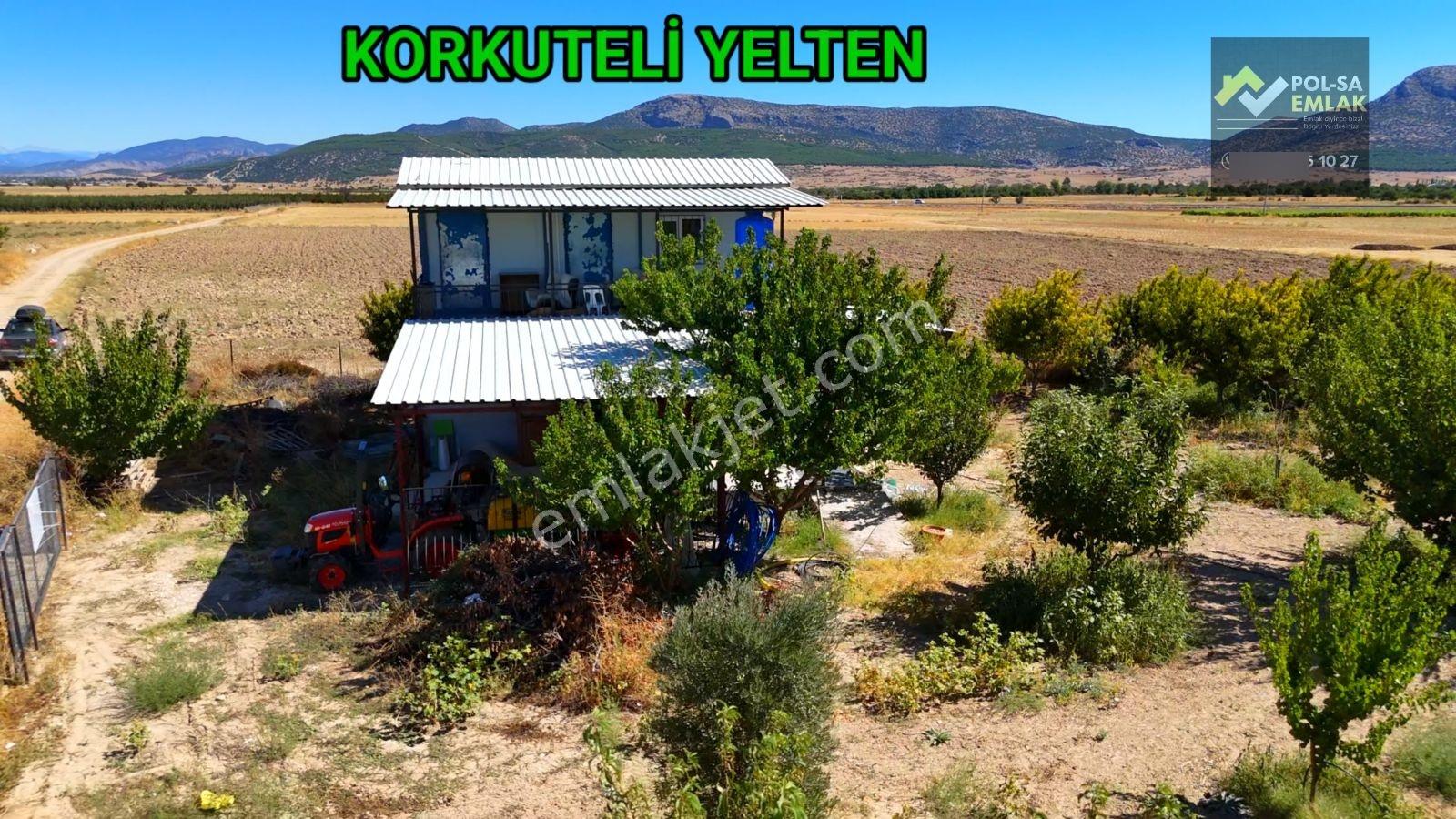 Korkuteli Yelten'de Satılık 5.024m2 Bahçe Kurulu Düzen - Görsel 7
