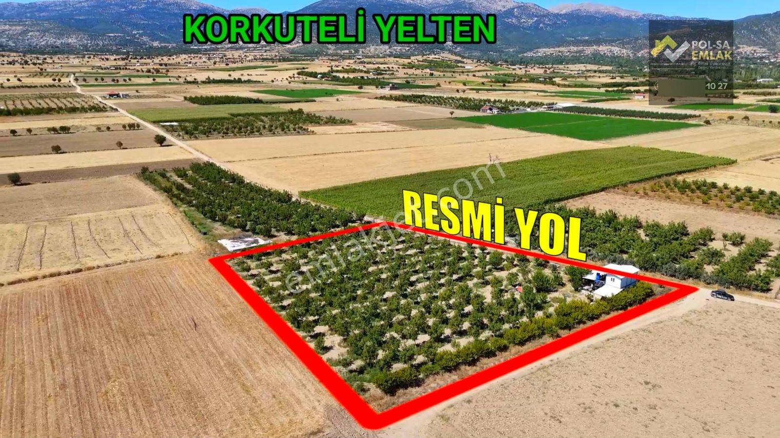 Korkuteli Yelten'de Satılık 5.024m2 Bahçe Kurulu Düzen - Görsel 12