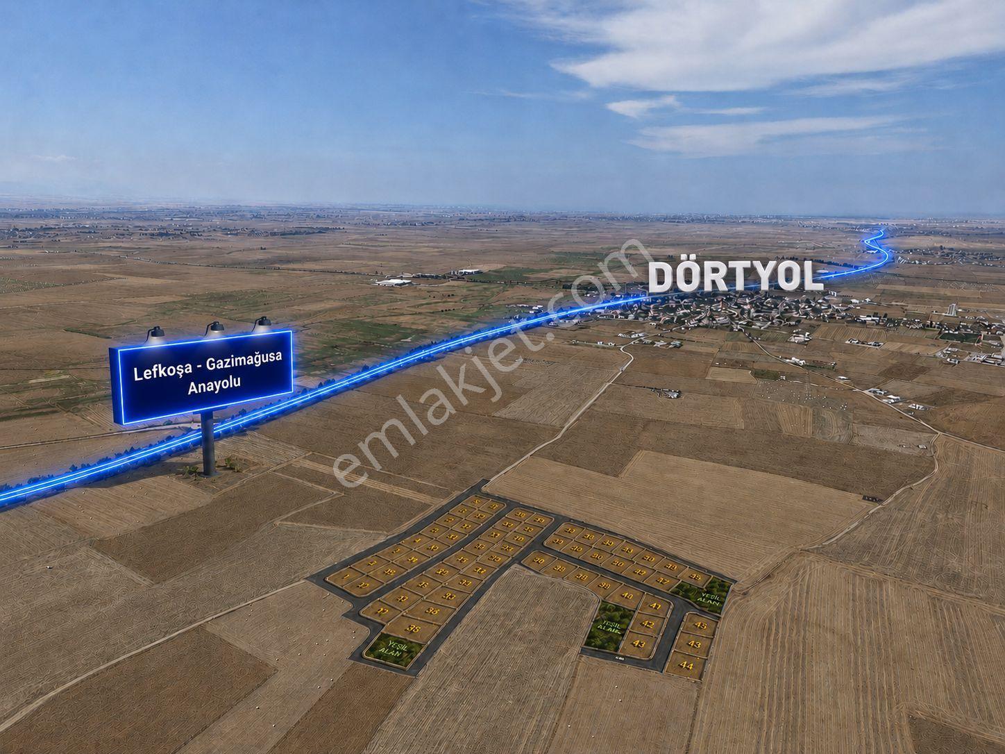 Dörtyol Bölgesinde Müstakil Tapulu Arsa Projesi ! 10.000 £ İle Arsa Sahibi Olma Fırsatı