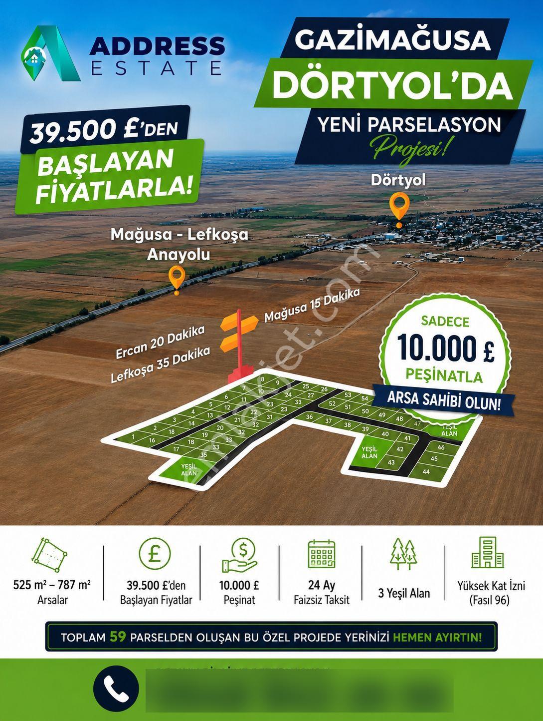 Dörtyol Bölgesinde Müstakil Tapulu Arsa Projesi ! 10.000 £ İle Arsa Sahibi Olma Fırsatı - Görsel 8