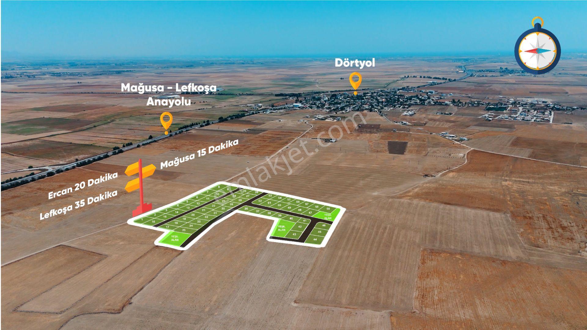 Dörtyol Bölgesinde Müstakil Tapulu Arsa Projesi ! 10.000 £ İle Arsa Sahibi Olma Fırsatı - Görsel 2