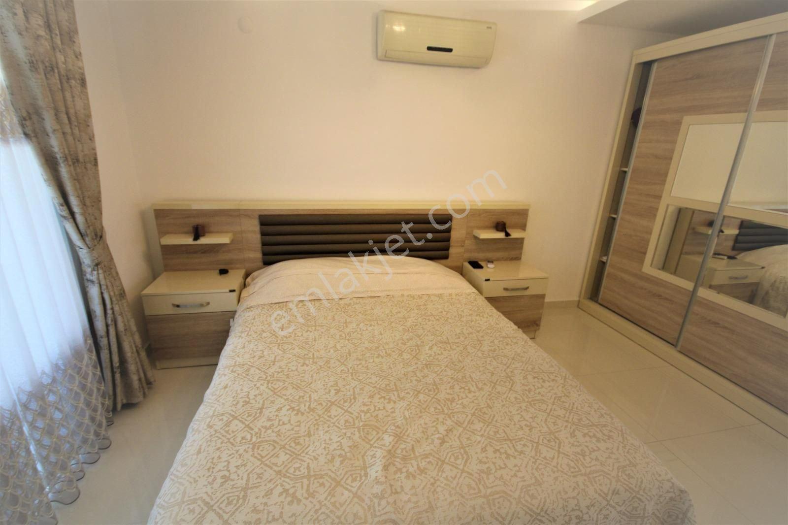 Alanya Cleopatra’da Denize 500 M Muhteşem Komplekste Full Eşyalı 3+1 Penthouse - Görsel 11