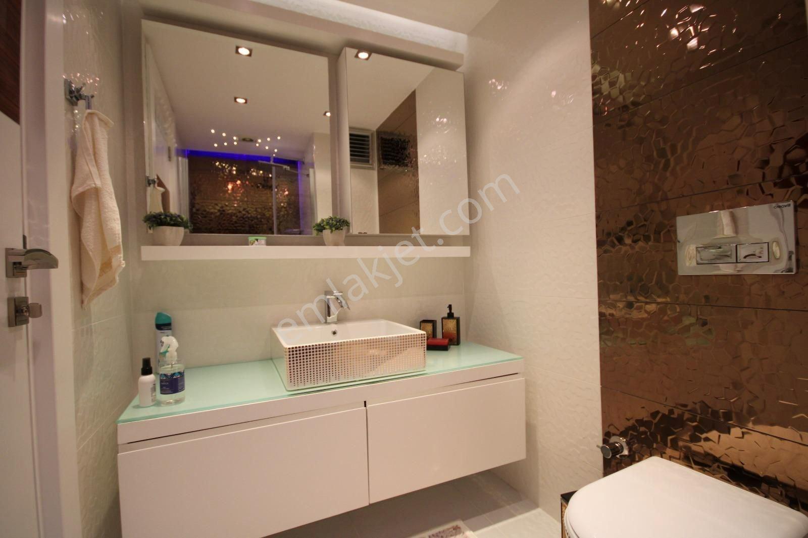 Alanya Cleopatra’da Denize 500 M Muhteşem Komplekste Full Eşyalı 3+1 Penthouse - Görsel 23