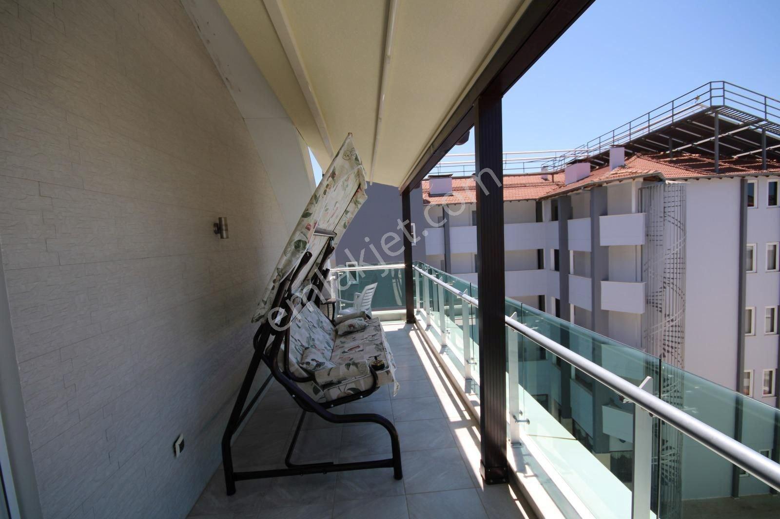 Alanya Cleopatra’da Denize 500 M Muhteşem Komplekste Full Eşyalı 3+1 Penthouse - Görsel 20