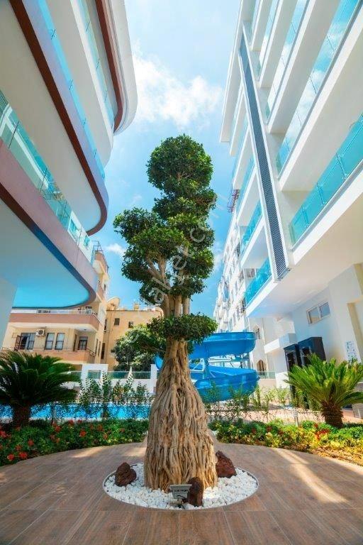 Alanya Cleopatra’da Denize 500 M Muhteşem Komplekste Full Eşyalı 3+1 Penthouse