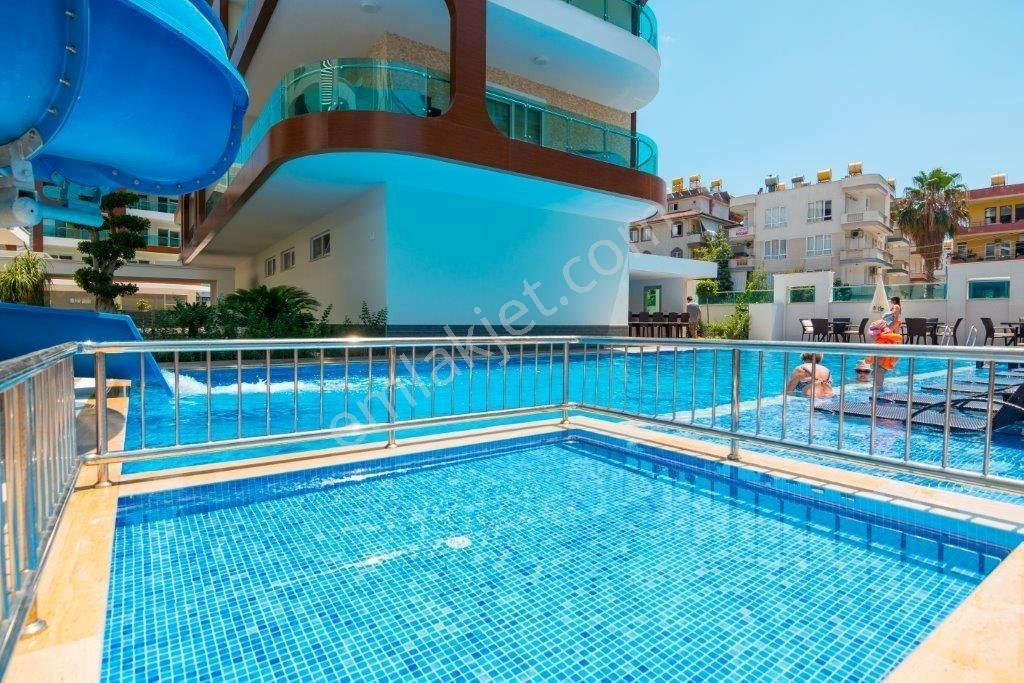 Alanya Cleopatra’da Denize 500 M Muhteşem Komplekste Full Eşyalı 3+1 Penthouse - Görsel 35