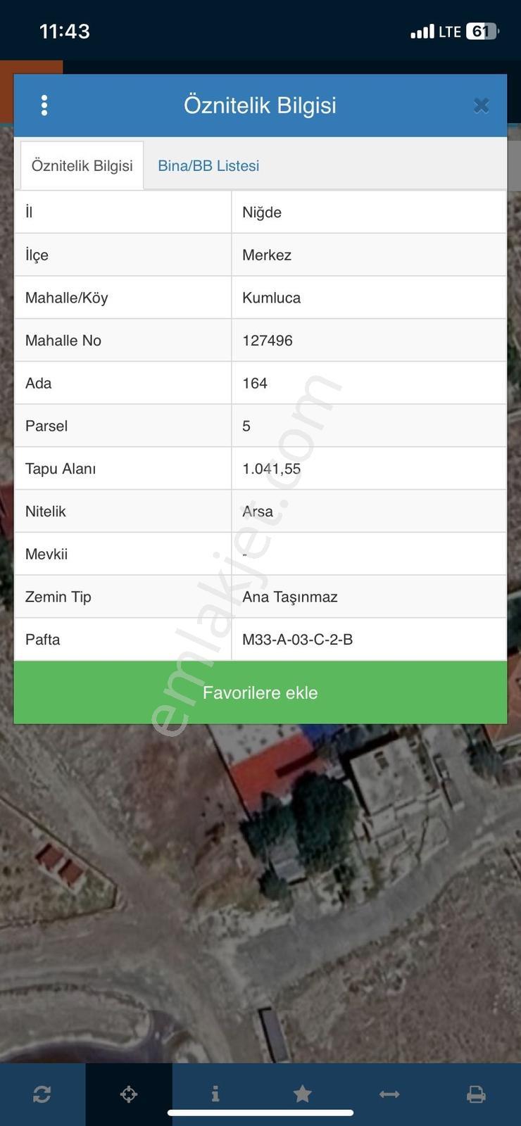 Cm Emlak Kumluca Hastane Civarı Mükemmel Konum 1041 M2 Arsa - Görsel 6