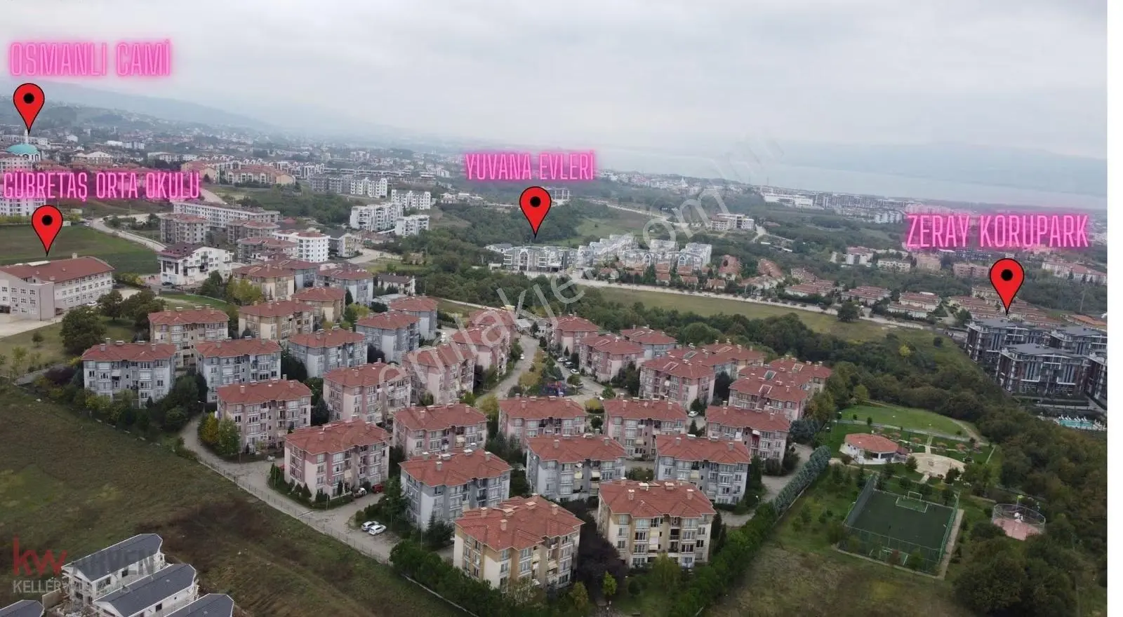 Kw Arven'den Bahçekent Sitesinde Kiralık 2+1 Daire - Görsel 3
