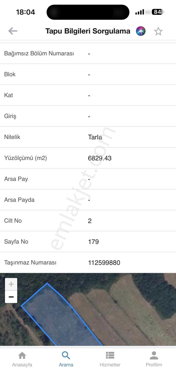 Atabey Gayrimenkulden Tekirdağ Saray'da Satılık Tarla - Görsel 4