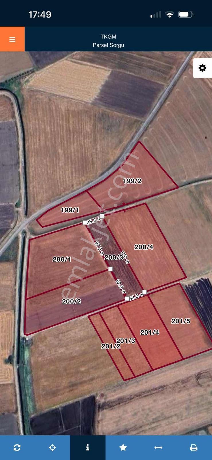 Biga Yeniçiftlik'te 5.358m² Yetismiş Ceviz & Meyve Bahçesi - Görsel 17