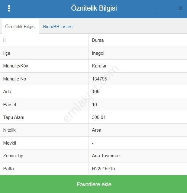 Ulucan'dan İnegöl Karalar'da Satılık Arsa - Görsel 4