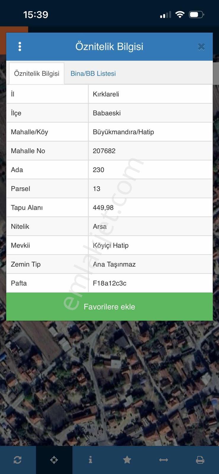 Kırklareli Babaeski Büyükmandıra'da 450 Metre Tek Tapu Arsa - Görsel 5