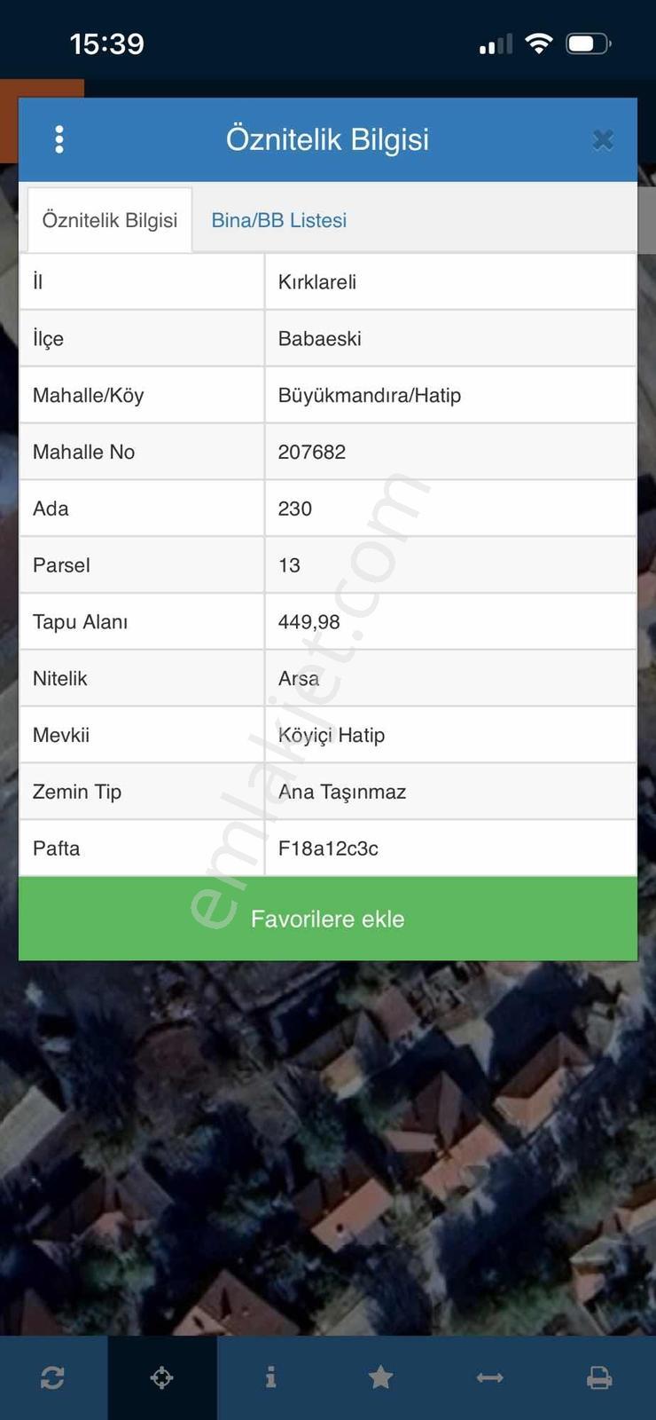 Kırklareli Babaeski Büyükmandıra'da 450 Metre Tek Tapu Arsa - Görsel 4