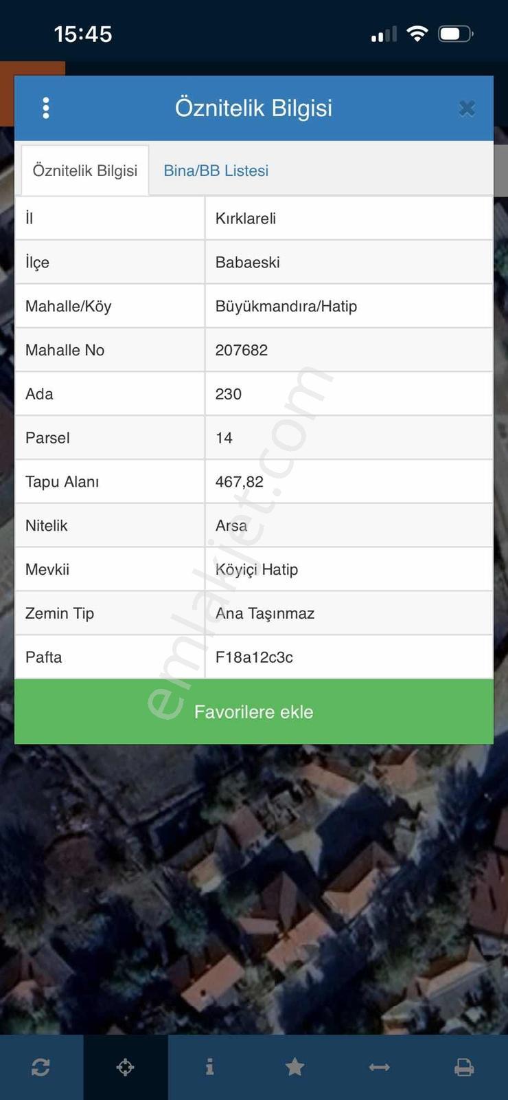 Babaeski Büyükmandıra Belediyesi'nde 467 Metre Arsa - Görsel 7