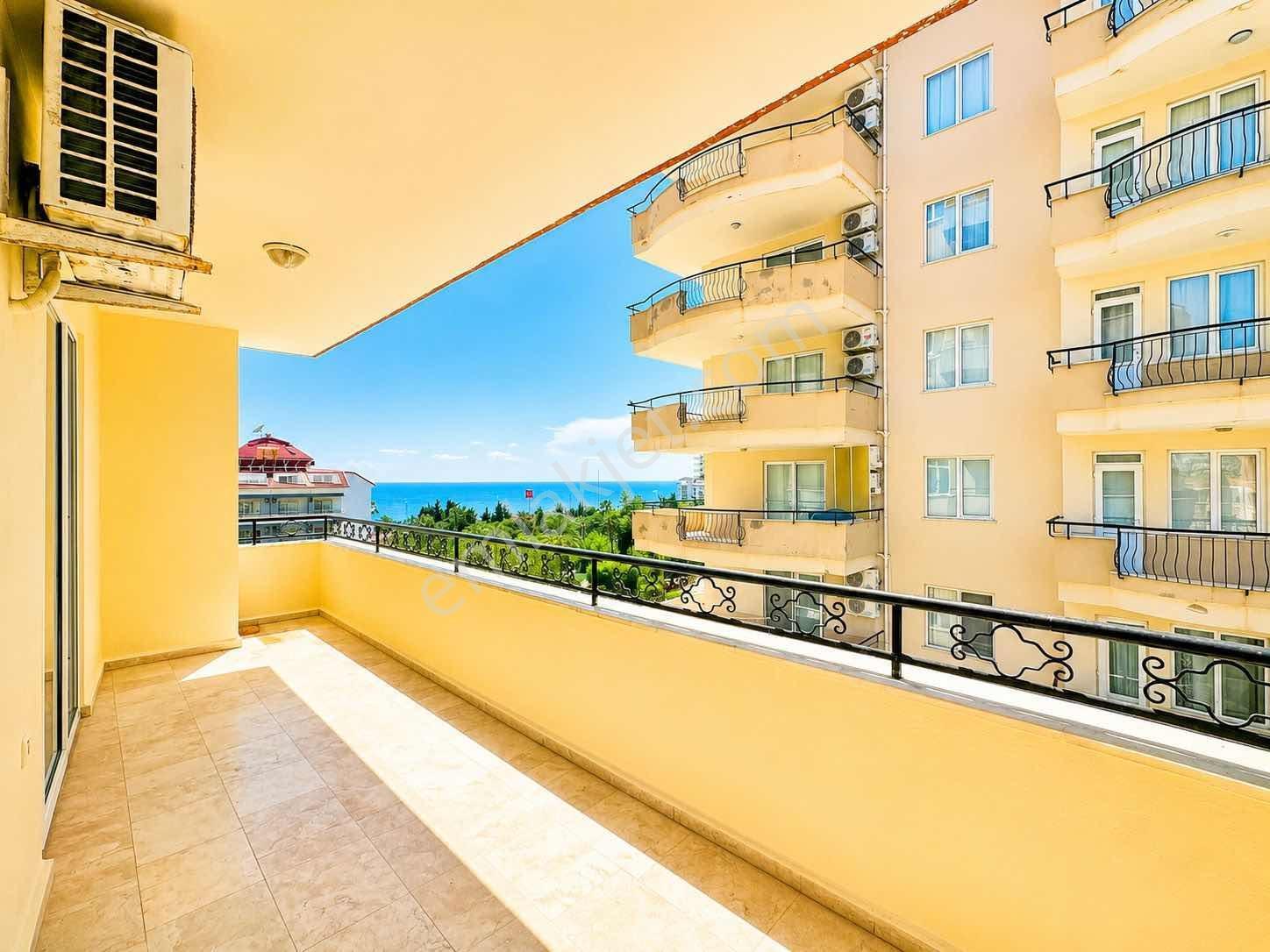 Mahmutlar'da Barbaros Cad. Deniz Manzaralı 3+1 Kiralık Daire - Görsel 16